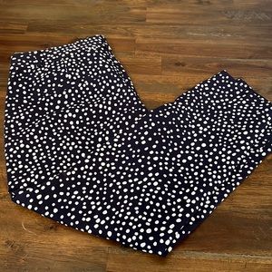 *Banana Republic - Size 2P - Sloan Fit blue & white polka dot pants